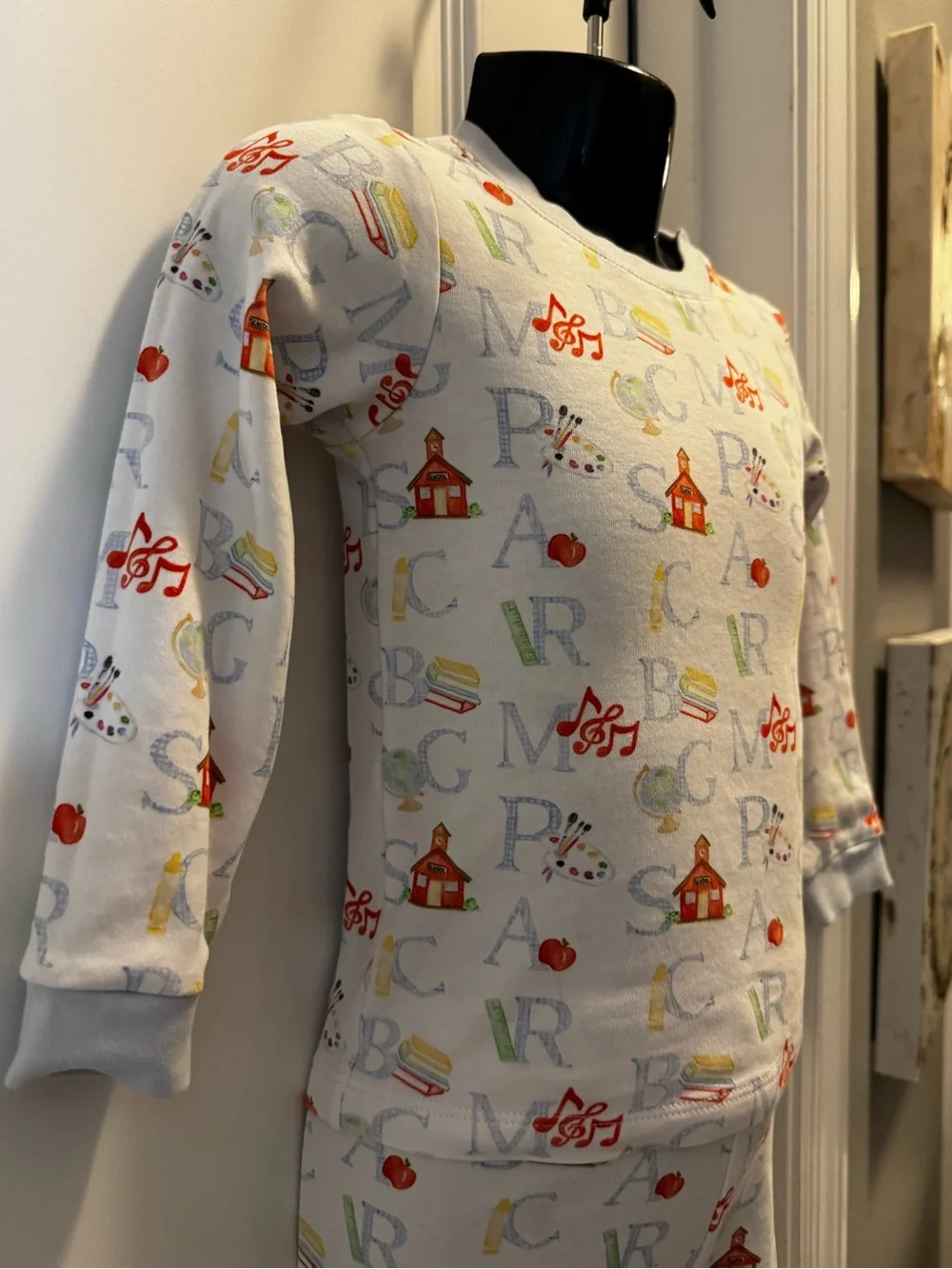 James & Lottie School Days Pima Cotton Pajamas